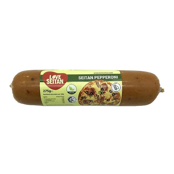 LoveSeitan Seitan Pepperoni Log 275g