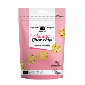 Kookie Cat Mini Vanilla & Choc Chip Cookies - Shareables