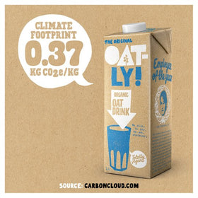 Oatly Organic Longlife Oat Drink 1L (Twin Pack)