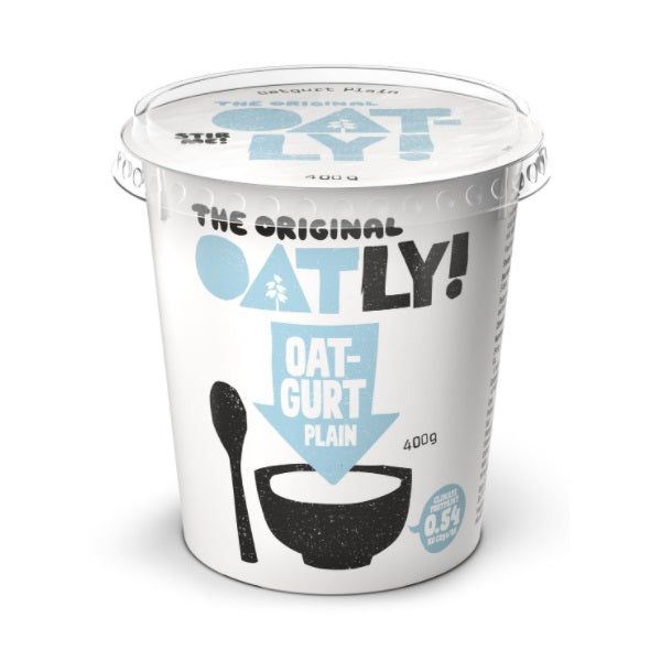 Oatly Oatgurt Plain Vegan Yogurt 400g