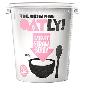 Oatly Oatgurt Strawberry Vegan Yogurt 400g