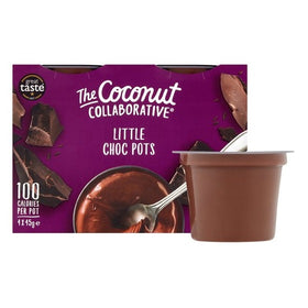 The Coconut Collaborative Little Chocolate Pots 45g (4pk)