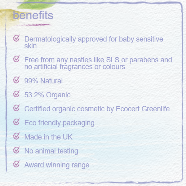 Earth Friendly Baby Calming Lavender Body Lotion 250ml