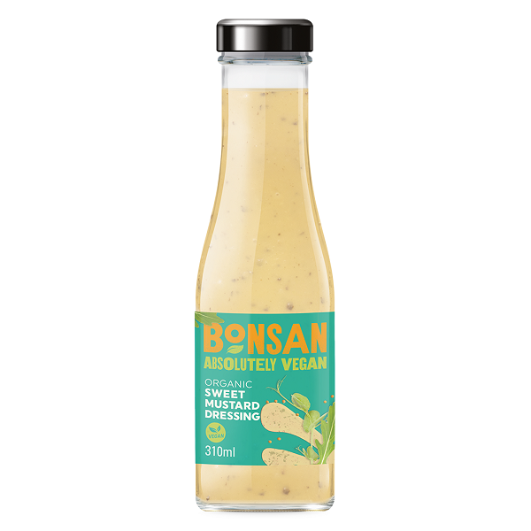 Bonsan Organic Sweet Mustard Dressing 310ml (6pk)