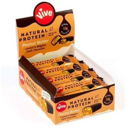 Vive Peanut Butter Dark Chocolate Protein Bar (12pk)