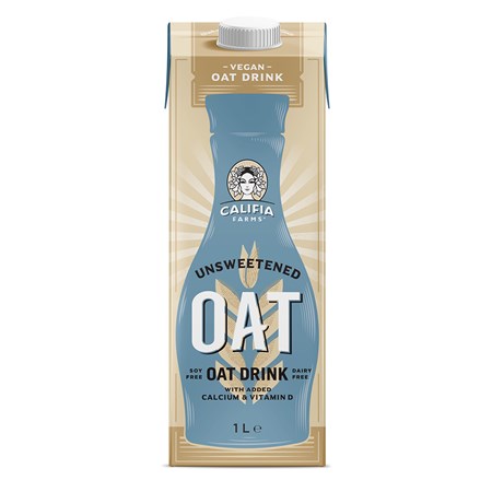 Califia Farms Unsweetened Oat Drink With Added Vitamin D 1L