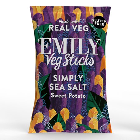 Emily Veg Sticks - Simply Sea Salt Sweet Potato