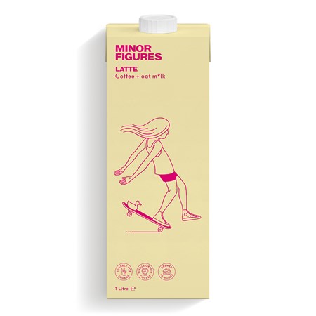 Minor Figures Oat M*lk Latte 1L (Twin Pack)
