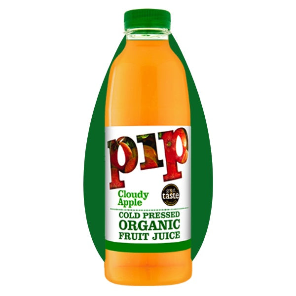 Pip Organic Cold Pressed Cloudy Apple Juice 750ml