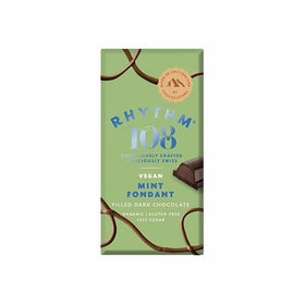Rhythm 108 Mint Fondant Dark Chocolate Tablet 100g