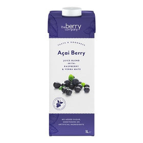 The Berry Company - Acai Berry, Raspberry & Yerba Mate Juice Blend 1L (12pk)