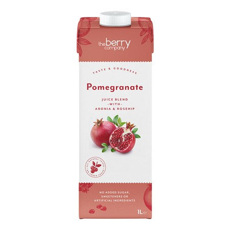 The Berry Company - Pomegranate, Aronia & Rosehip Juice Blend 1L (12pk)