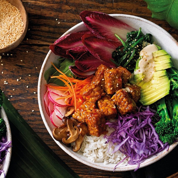 Tiba Tempeh Organic Curry-Spiced Tempeh Pieces 200g