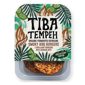 Tiba Tempeh Smoky BBQ Burgers 200g