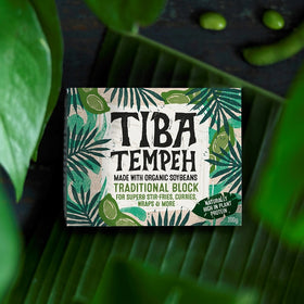 Tiba Tempeh Organic Traditional Tempeh Block 200g