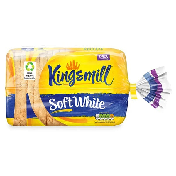 Kingsmill Thick Soft White Bread 800g NAVESU Naturally Vegan kingsmill-thick-soft-white-bread-800g-navesu-naturally-vegan