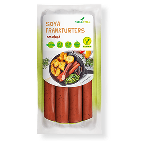 Well Well Smoked Soya Frankfurters 200g