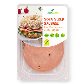 Well Well Soya Sliced Sausage - Ham Slices 100g
